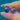 Antique 9ct Gold Lapis Lazuli Stud Earrings