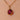 Antique 18ct Gold Garnet Charm, 1.35ct