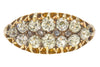 Victorian 18ct Gold Diamond Double Row Boat Ring, 0.75ct