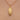 Antique 15ct Gold Engraved Lozenge Pendant