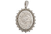 Victorian Aesthetic Sterling Silver Locket, c.1880